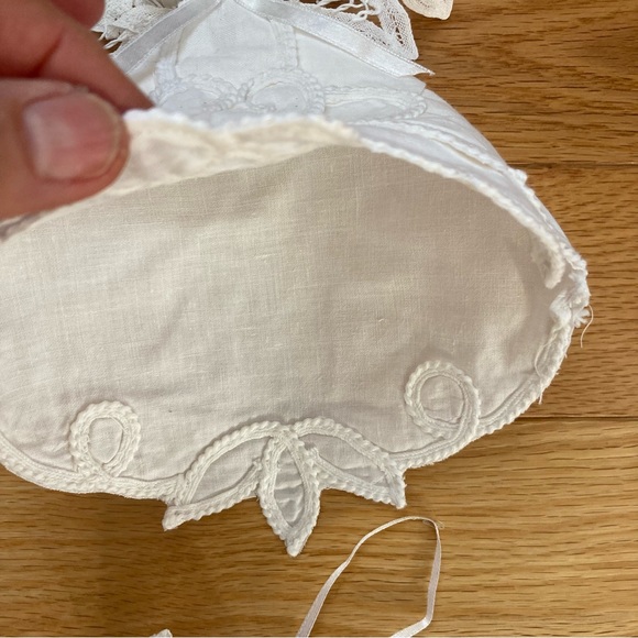 NWOT Battenburg lace angels. 100% cotton. - Picture 5 of 7